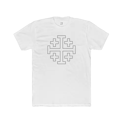 Baldwin IV Jerusalem Emblem T-shirt (Back-1)